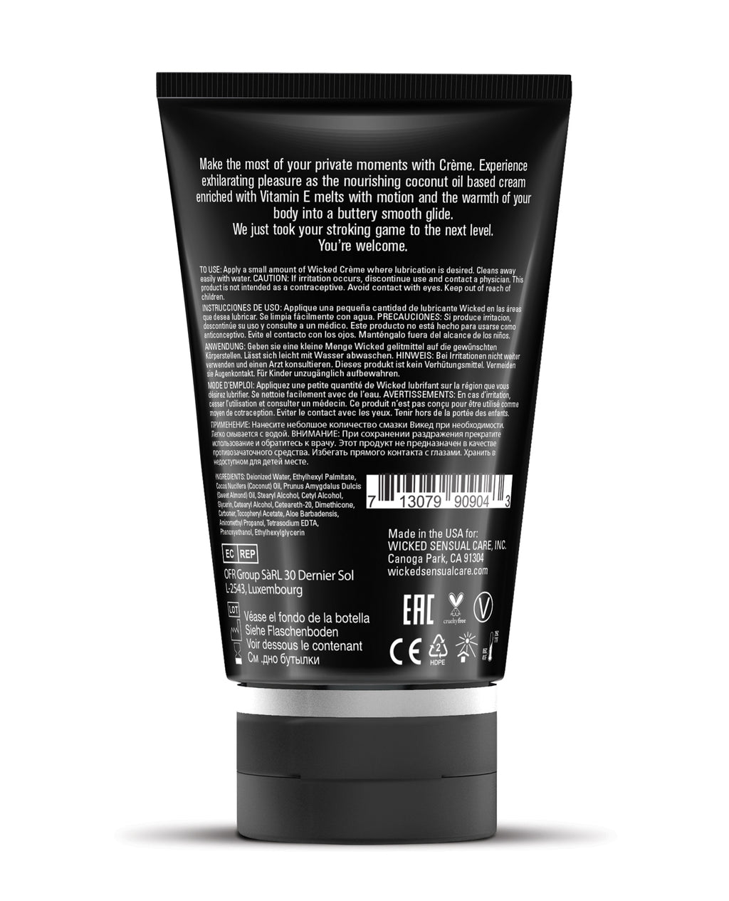 Masturbation & Massage Crème