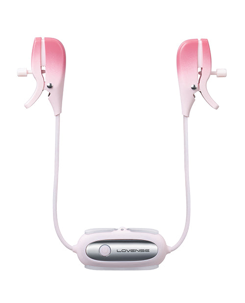 Lovense Gemini Vibrating Nipple Clamps W Dr. Tush post play Cream