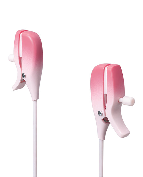 Lovense Gemini Vibrating Nipple Clamps W Dr. Tush post play Cream