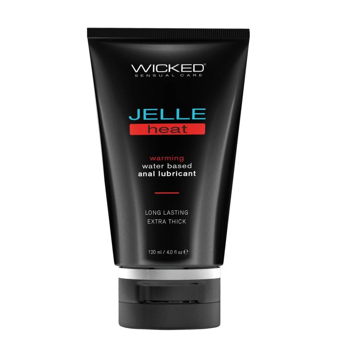 Wicked Sensual Care Jelle Warming Waterbased Anal Gel Lubricant - 4 oz